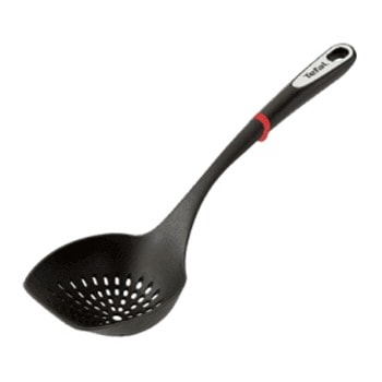 Решетъчна лъжица Tefal K2060314, 28 см, черна | JAR Computers Tefal K2060314
