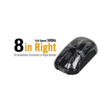Мишка A4tech K3-23E, оптична (800dpi), USB, черна | JAR Computers A4tech K3-23E Оптична мишка
