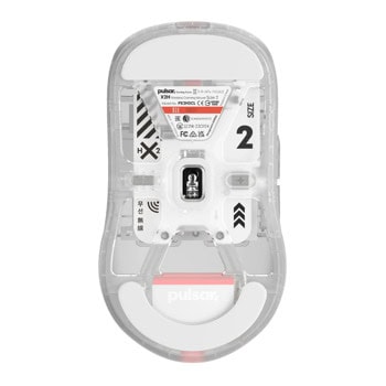 Мишка Pulsar X2H Mini Superclear прозрачна