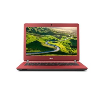 Лаптоп Acer Aspire ES1-432-C3A6(NX.GJGEX.001_EXT750)(червен) в комплект с външен HDD 750GB WD, двуядрен Apollo Lake Intel Celeron N3350 1.1/2.4GHz, 14" (35.56 cm) HD Glare дисплей(HDMI), 4GB DDR3L, 32GB eMMC, 1x USB 3.0, Windwos 10, 1.92kg | JAR Computers Acer Aspire ES1-432-C3A6 Red NX.GJGEX.001