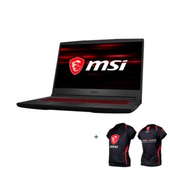 Лаптоп MSI GF65 Thin 10SDR (9S7-16W112-872), четириядрен Comet Lake Intel Core i5-10300H 2.5/4.5 GHz, 15.6" (39.62 cm) Full HD IPS 144Hz Display & GF GTX 1660 Ti 6GB, (mDP), 8GB DDR4, 512GB SSD, 1x USB 3.2 Type-C, No OS | JAR Computers MSI GF65 Thin 10SDR