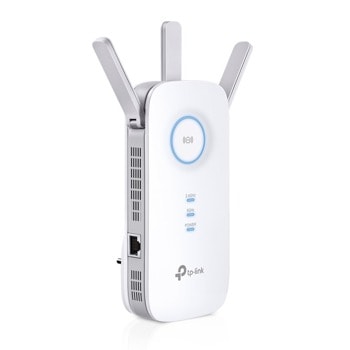 Range Extender/Репитер TP-Link RE550 AC1900, 2.4GHz (600Mpbs)/ 5.0 GHz (1300Mbps), 1x 10/100/1000, 3 външни антени | JAR Computers TP-Link RE550 AC1900