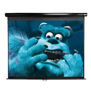 Екран Elite Screens Manual, 99" (251.46 cm), за стена/таван, 2 г. гаранция | JAR Computers Elite Screen M99UWS1 Black