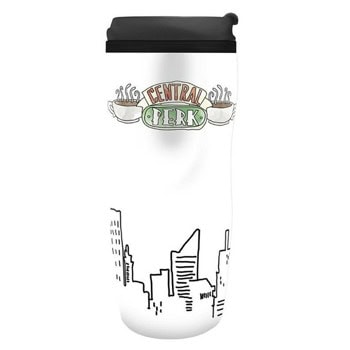 Термочаша ABYstyle Friends Central Perk, 355ml, пластмаса, бяла | JAR Computers ABYstyle FRIENDS Central Perk
