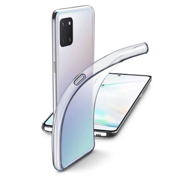 Калъф за Samsung Galaxy Note 10 Lite, гумен, Cellularline Fine, прозрачен | JAR Computers Cellularline Fine Samsung Galaxy Note 10 Lite