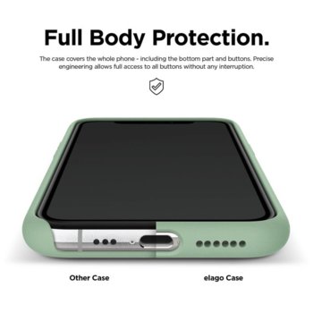Elago Soft Silicone iPhone 11 Pro Max ES11SC65-PGR
