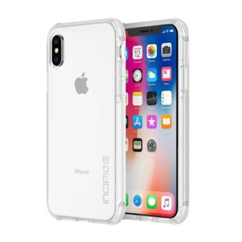 Калъф Apple iPhone X, страничен протектор с гръб, поликарбонатов, Incipio Reprieve Sport IPH-1633-CLR, подсилени ъгли, прозрачен | JAR Computers Incipio Reprieve Sport iPhone X IPH-1633-CLR