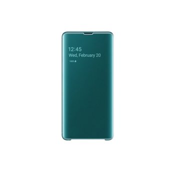 Clear view Galaxy S10+ G975 green EF-ZG975CGEGWW