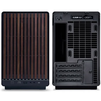 Lian Li A3-3WD Wood Edition Black | JAR Computers Lian Li A3-3WD Wood Edition Black