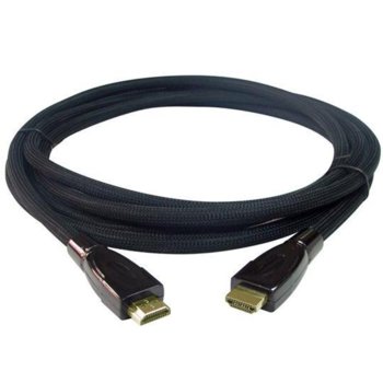 HDMI(м) to HDMI(м) 5m черен DE-18020