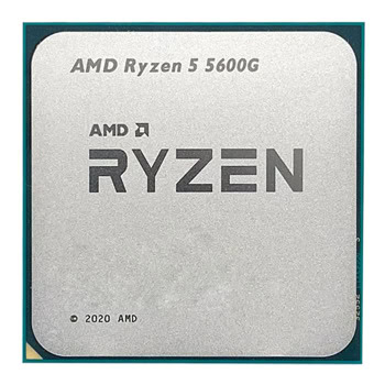 Процесор AMD Ryzen 5 5600G, шестядрен (3.9/4.4 GHz, 16MB Cache, 1900MHz графична честота, AM4) Tray, без охлаждане | JAR Computers AMD Ryzen 5 5600G Tray