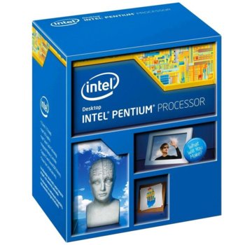 Intel Pentium G3240 (Haswell) дву-ядрен (3.1GHz, 3MB L3, 350MHz-1.1GHz GPU, LGA1150) BOX | JAR Computers Haswell Pentium G3240