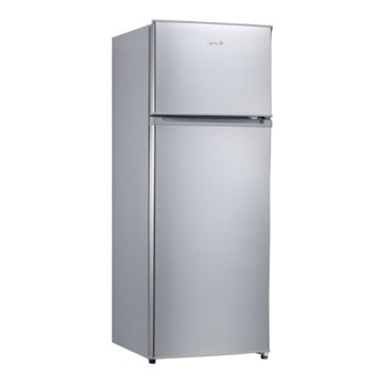 Хладилник с фризер Arielli ARD-273FNES, клас E, 204 л. общ обем, свободностоящ, 176 kWh/годишно разход на енергия, сив | JAR Computers Arielli ARD-273FNES