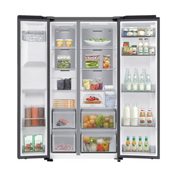 хладилник с фризер samsung rs70f65kefeo