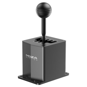 Скоростен лост MOZA HGP Shifter, за PC, 7+1 скорости 15-битов безконтактен сензор, черен | JAR Computers MOZA HGP Shifter