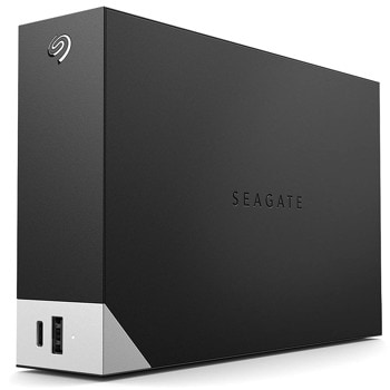 Твърд диск 10TB Seagate One Touch Hub (STLC12000400), външен, 3.5" (8.89 cm), USB 3.0, черен | JAR Computers Seagate One Touch Hub 10 TB STLC10000400