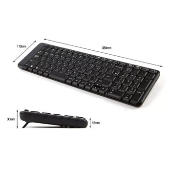 Logitech Wireless Desktop MK220 Разопакован продук