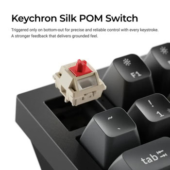 keychron q1 ultra 8k black silk pom switch brown | JAR Computers keychron q1 ultra 8k black silk pom switch brown