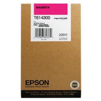 Касета за Epson Stylus Pro 4450/4400 - Magenta - P№ C13T614300 - Заб.: 220 ml. | JAR Computers Epson (C13T614300) Magenta