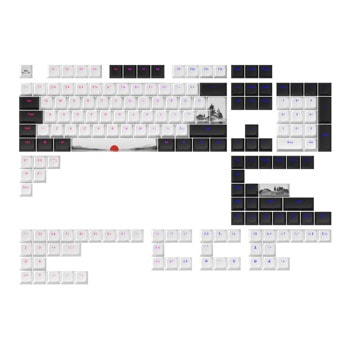 Капачки за механична клавиатура Dark Project Fuji, 177-Keycap Set, съвместими с US ANSI и UK ISO подредби клавиатури | JAR Computers Dark Project Fuji KS-1040