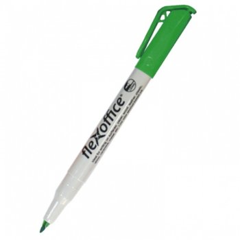 Перманентен маркер FlexOffice PM02 зелен