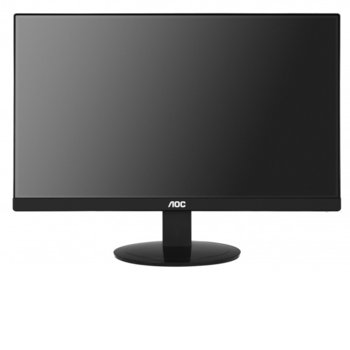Монитор AOC I220SWH, 21.5"(54.61см) Wide FullHD IPS панел, 5 ms, 20000000:1 DCR, 250 cd/m2, D-Sub, HDMI, черен | JAR Computers AOC I220SWH, 21.5"(54.61см) Wide FullHD IPS black