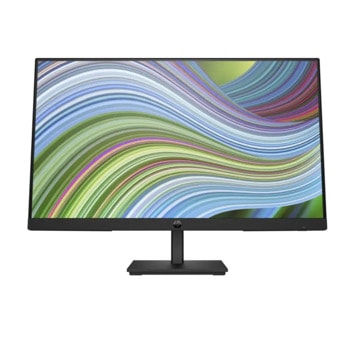 Монитор HP P24 G5 (64X66AA), 23.8" (60.45 cm) IPS панел, 75Hz, Full HD, 5ms, 8000000:1, 250 cd/m2, DisplayPort, HDMI, VGA | JAR Computers HP P24 G5 64X66AA