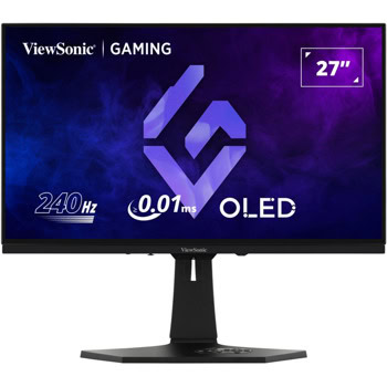 Монитор ViewSonic XG272-2K-OLED, 27" (68.58cm) OLED панел, 240Hz, QHD, 0.02ms, HDR10, 450cd/m2, DisplayPort, HDMI, USB Hub | JAR Computers ViewSonic XG272-2K-OLED