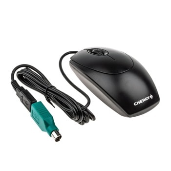 Мишка Cherry M-5450, оптична (1000 dpi), USB/PS2, черна image