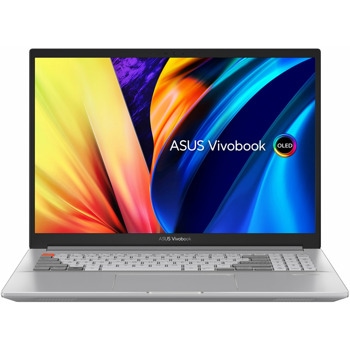Лаптоп Asus Vivobook Pro 16X N7600ZE-OLED-L741X (90NB0XS1-M007E0), четиринадесетядрен Intel Core i7-12700H 2.3/4.7GHz, 16" (40.64 cm) 4K/UHD OLED Glare Display & GF RTX 3050 4GB, (HDMI), 32GB DDR5, 1TB SSD, 1x USB Type-C, Windows 11 Pro | JAR Computers Asus Vivobook Pro 16X N7600ZE-OLED-L741X