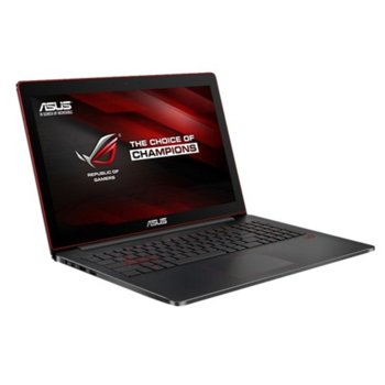 Лаптоп 15.6" (39.62 cm) Asus G501JW-CN043H, четири-ядрен Intel Core i7-4720HQ 2.6/3.6GHz, FULL HD LED Display & nVidia GeForce GTX 960M 4GB (mDP), 8GB, 1TB HDD, 3x USB3.0, Windows 8.1, 2.06kg | JAR Computers 15.6 Asus G501JW-CN043H 90NB0873-M00640