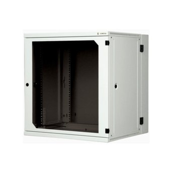Комуникационен шкаф Conteg RUN-12-60/60, 19", 12U, 624 x 600 x 600 мм, за монтаж на стена, бял | JAR Computers Conteg RUN-12-60/60 19inch 12U