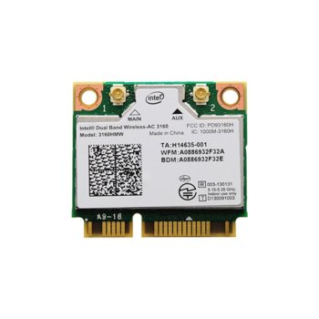 Intel AC-3160 HMC Dual Band Wireless-AC Bluetooth