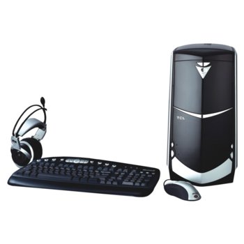 Настолен компютър PC TCL Pirate 6286, P4 3Ghz 512MB 160SataGB DVD+CDRW VGA FX5700VE SB5.1 Lan Modem OpticalMouse KBD Headset+Vibration Linux, 3г. Гаранция | JAR Computers PC TCL Pirate 6286