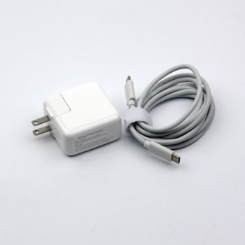 Захранване (заместител) за лаптопи AC Adapter Apple USB TYPE-C 29W/14.5V/2.0A, 5V/2.4A, (US plug) | JAR Computers Зам.зарядно Apple 29W 14.5V 2.0A, 5V / 2.4A