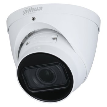IP камера Dahua IPC-HDW3241T-ZAS-27135, куполна камера, 2MP Mpix(1920x1080@25FPS), 2.7mm~13.5mm обектив, H.265+/H.265/H.264, IR осветеност (до 40 м.), външна IP67 защита от вода, LAN, PoE, вграден микрофон, MicroSD 256 GB слот | JAR Computers DAHUA IPC-HDW3241T-ZAS-27135