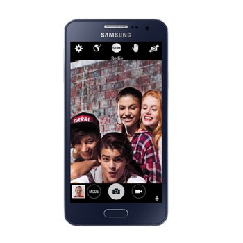 Samsung Galaxy A3 Dual Sim Black SM-A300FZKDROM