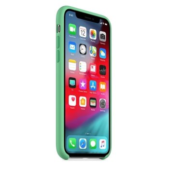 Apple iPhone XS Silicone Case - Spearmint