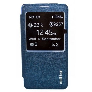 Кожен тефтер Vollter за Samsung Note 3 - 50518