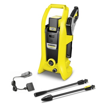 Водоструйка Karcher K 2 Battery Set, 110 bar-а налягане, до 14 мин време на работа, 36V/5.0 Ah батерия, жълта | JAR Computers Karcher K 2 Battery Set