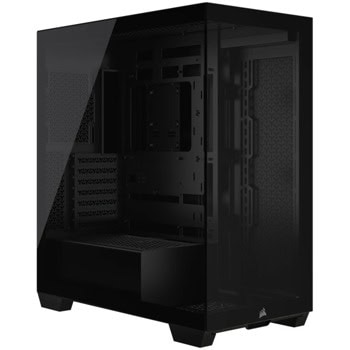 Кутия Corsair 3500X, EATX/ATX/,ATX/Mini-ITX, 1x USB 3.2 Gen 2 Type-C, 2x USB 3.2 Gen 1 Type-A, с прозорец, черна, без захранване | JAR Computers Corsair 3500X Black CC-9011276-WW