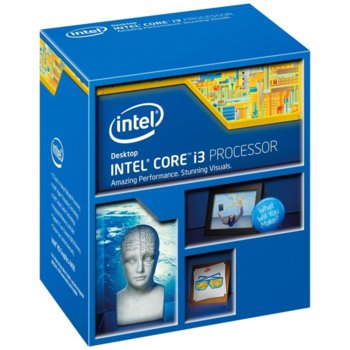 Haswell Core i3 4150 дву-ядрен (3.5GHz, 3MB L3, 350MHz-1.15GHz GPU, LGA1150) BOX | JAR Computers Haswell Core i3 4150 BOX