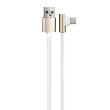 Кабел USB A(м) към USB C(м), 1.0m, Златист C01