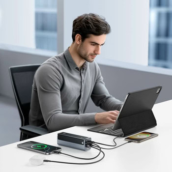 baseus energeek gp12 power bank тъмносив