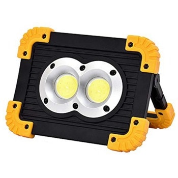 Акумулаторна къмпинг LED лампа LL-802 536565, 2x Li-on 18650, 1000 Lumens, IP44 защита, 6500 К, 3 режима на работа, черен image