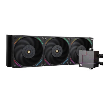 Водно охлаждане за процесор Thermalright Core Matrix 360 Black, съвместимост със сокети Intel LGA 1851/1700/1200/115x/2066/2011-0 & AMD AM5/AM4 | JAR Computers Thermalright Core Matrix 360 Black