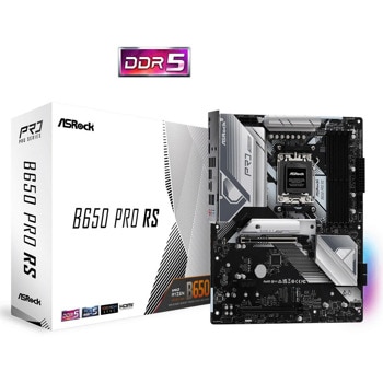 Дънна платка ASRock B650 Pro RS, B650, AM5, DDR5, PCI-E 5.0, (DP&HDMI)(CF), 3x M.2, 4x SATA 6Gb/s, 1x USB C, ATX | JAR Computers ASROCK B650 Pro RS 90-MXBL10-A0UAYZ