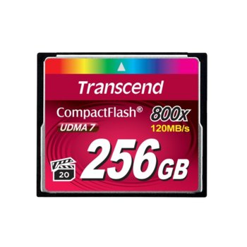 Transcend 256GB CF Card (800x)