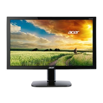 Монитор 20.7" (52.58 cm), Acer KA210HQbd, TN панел, FULL HD LED, 5ms, 100 000 000:1, 200cd/m2, DVI | JAR Computers Acer KA210HQbd UM.LX2EE.001