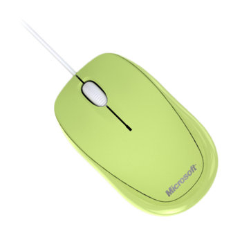 Microsoft Compact Optical Mouse 500, зелена, USB